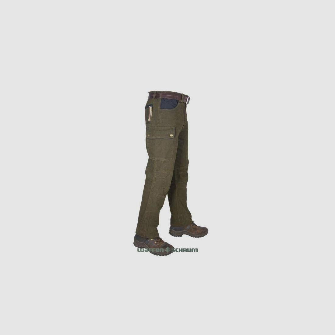 Hubertus Hose Outdoor Canvas Oliv