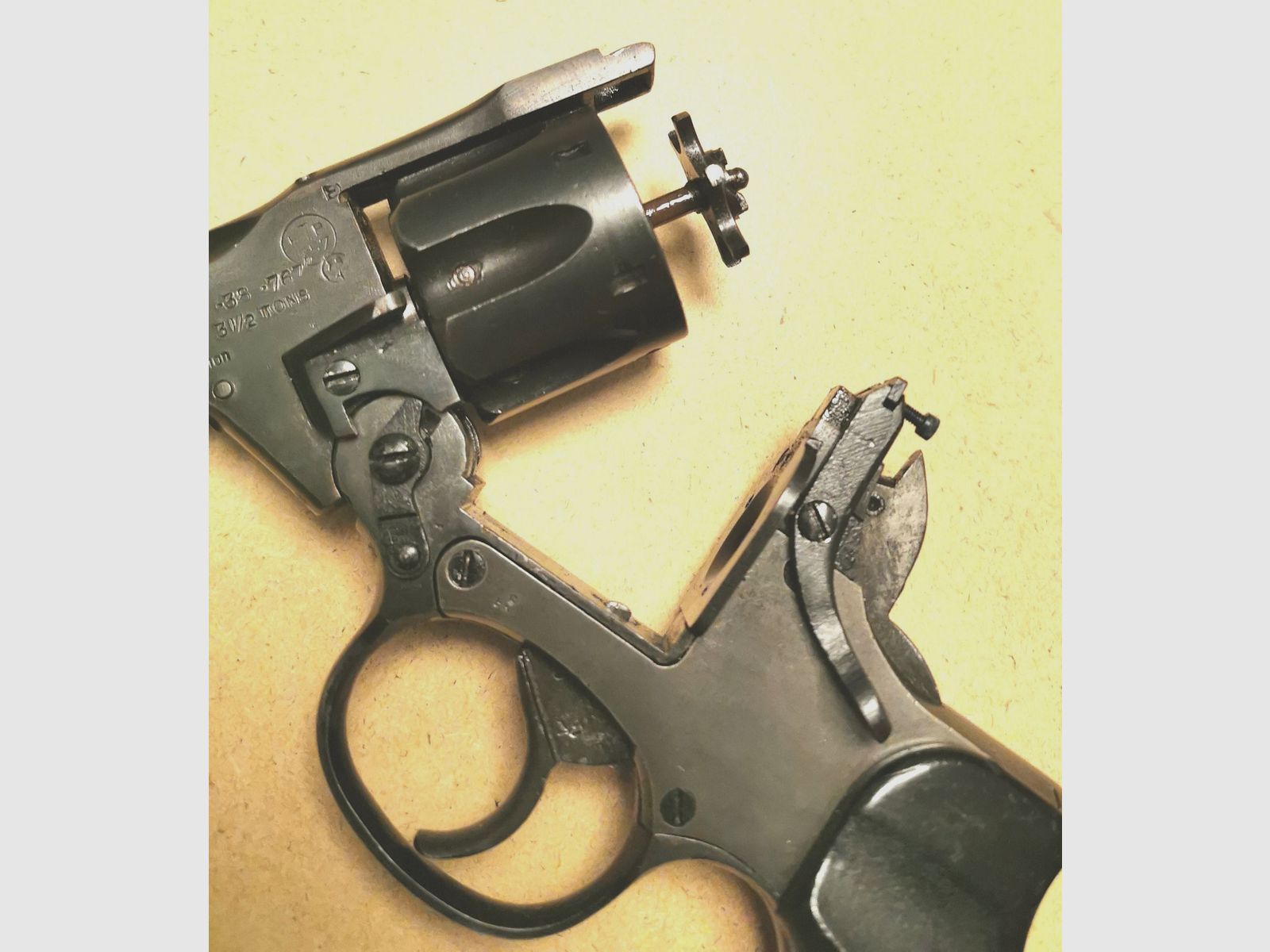 Enfield No.2 MK I WKII original converted to 9mm blank free from 18 years