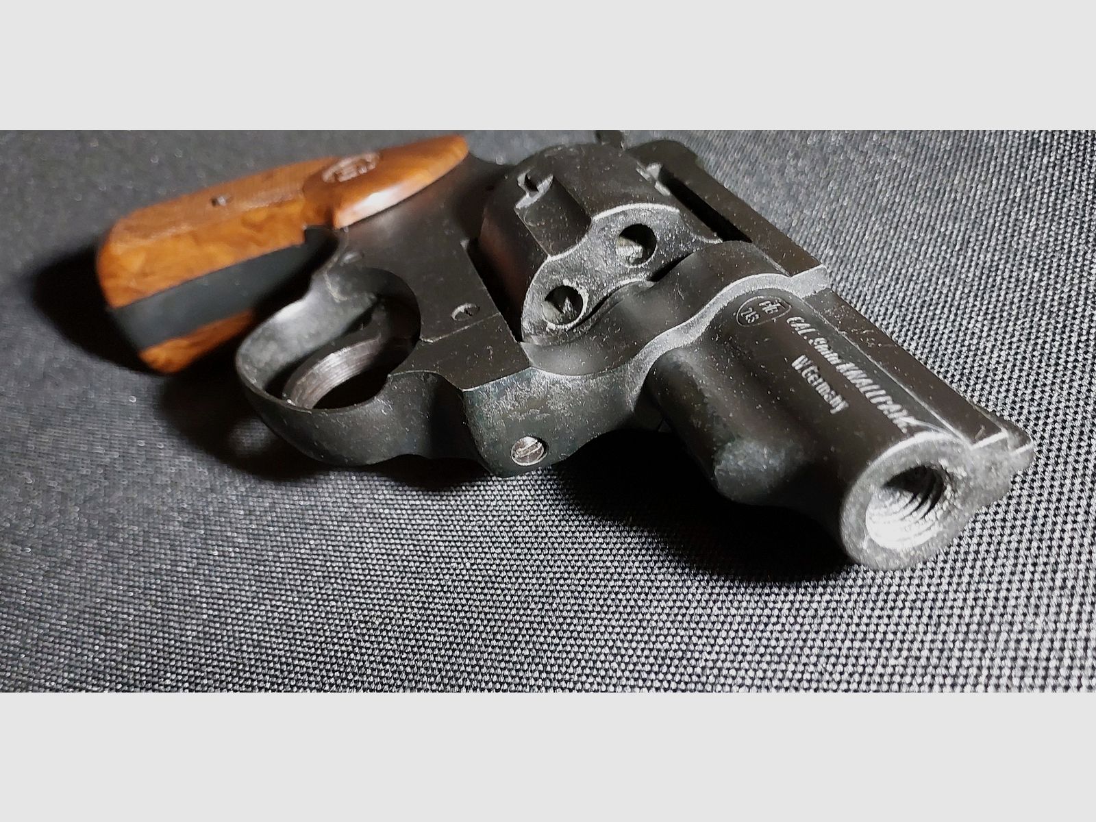 Revólver de detonación Röhm RG79 niquelado (PTB 451) Rg 79