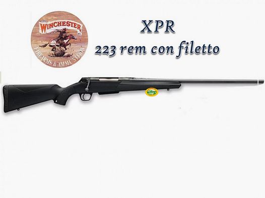 WINCHESTER XPR cal.223 rem con filetto