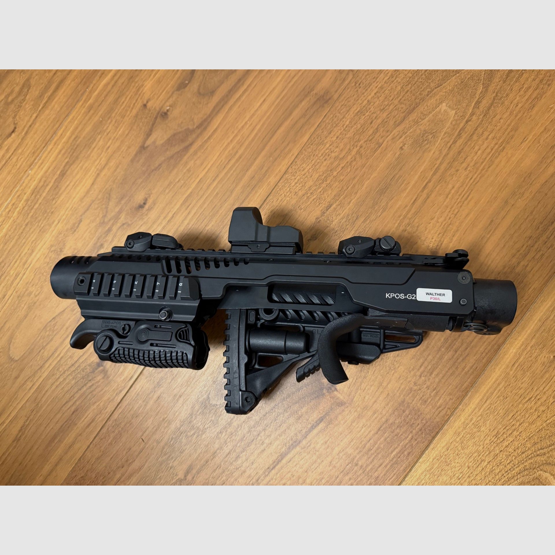 FAB Defense Anschlagschaft KPOS G2 für u.A. P30(L) incl Hawke Red Dot