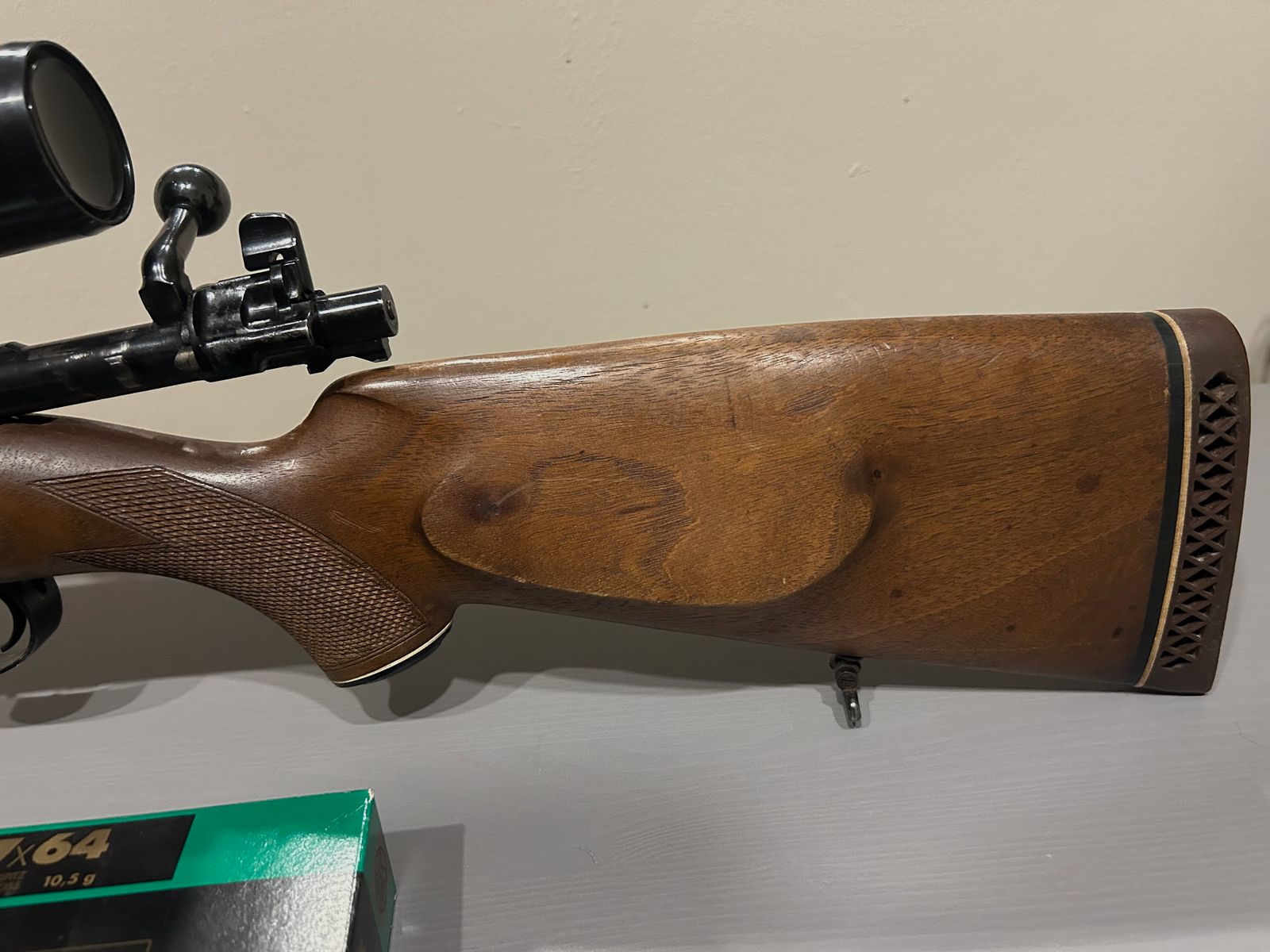 AKAH Rep. Büchse K98 7x64 avec lunette RWS Premium 1.25-4x24