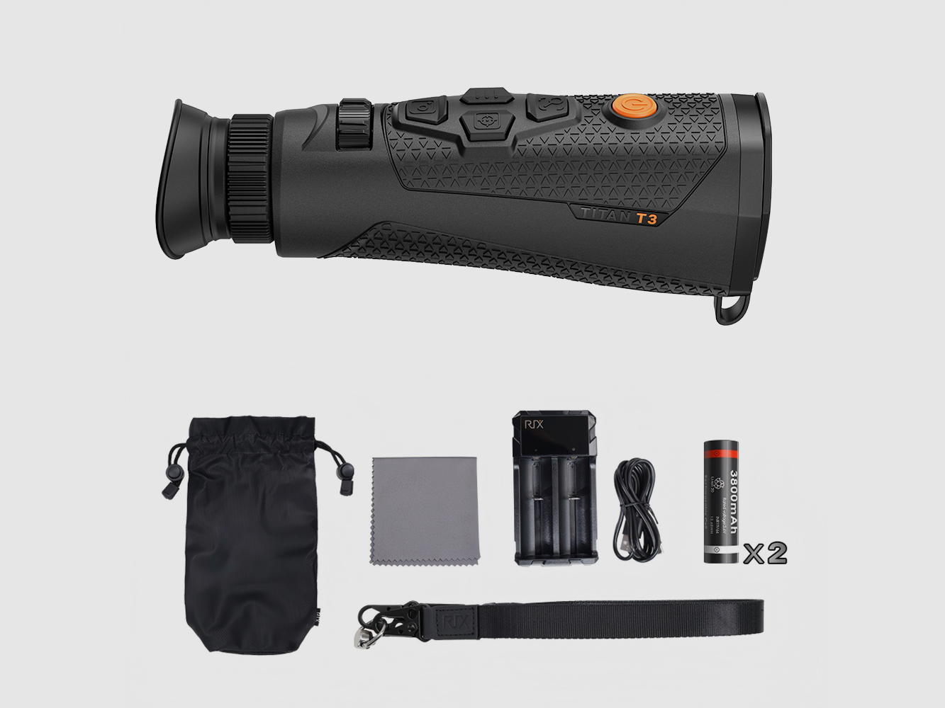 RIX Optics TITAN T3 LRF monoculare termico, immagine 5 di 7