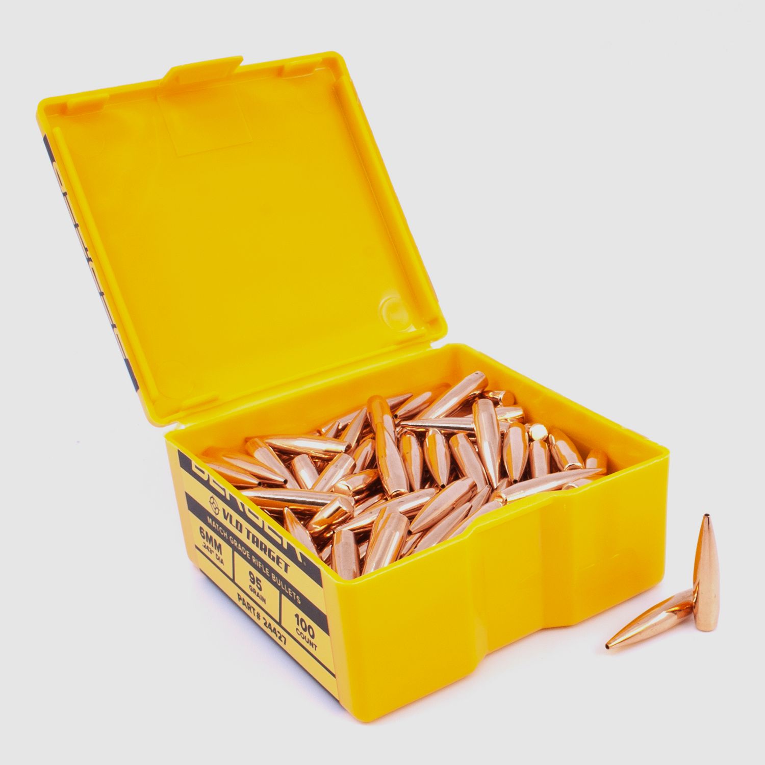 Berger Bullet 6mm/.243 VLD Target 95GR 100 Pieces
