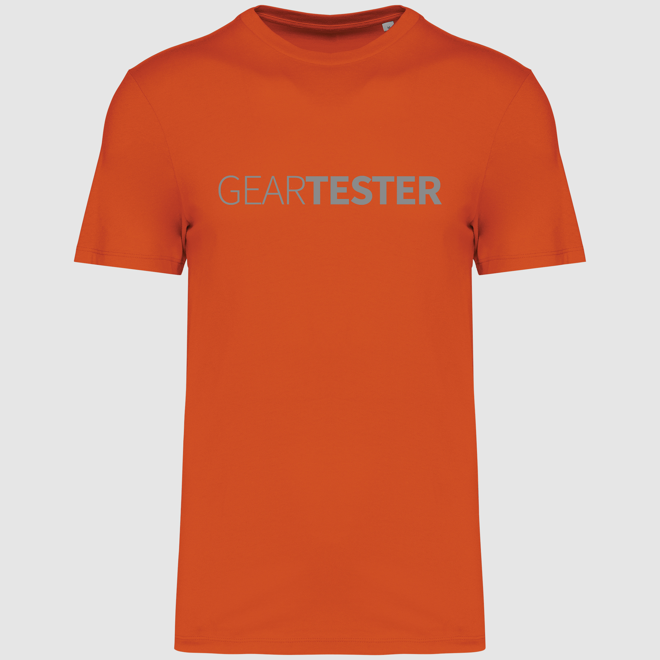 Geartester Bio T-Shirt - Schriftzug