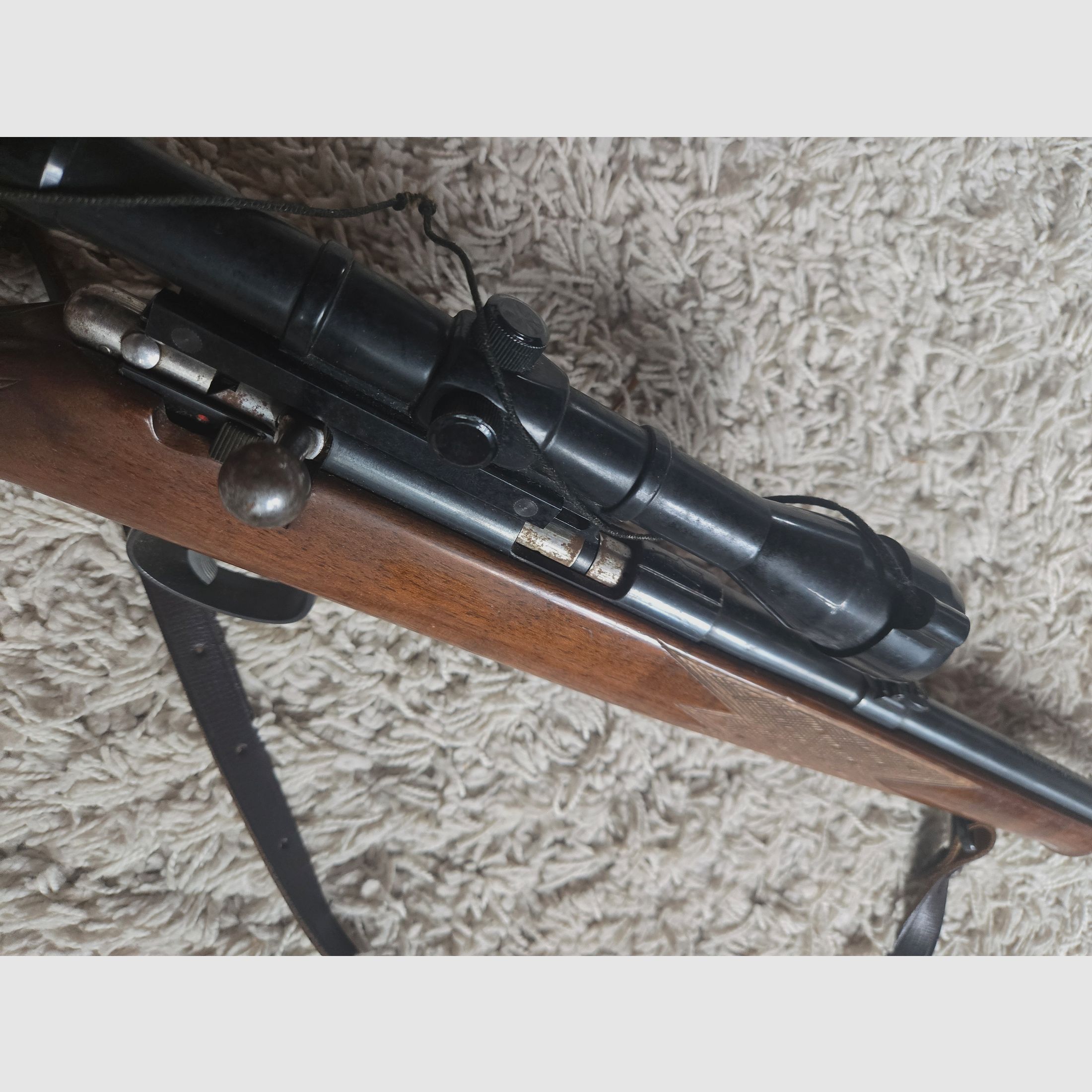 Rifle Anschütz Model 1416 Cal. .22lr incl Waldläufer SUPERIOR 4x20