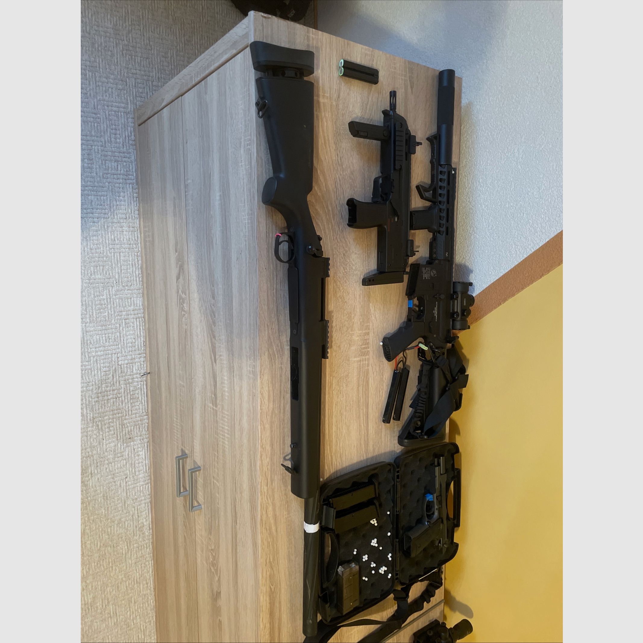 Volledige airsoftverzameling te koop