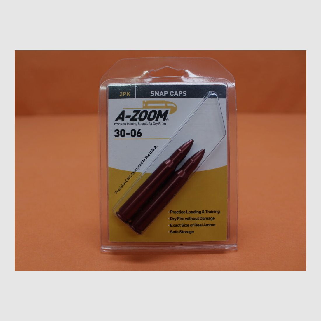 A-Zoom A-Zoom cartouche d'exercice / tampon en aluminium .30-06Spring Set avec 2 pièces (12227)