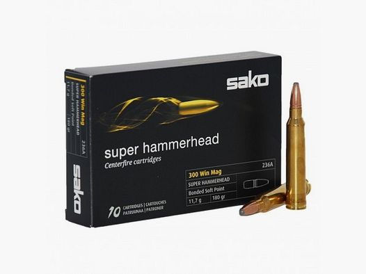 Munición SAKO Super Hammerhead 11.7G 308Win