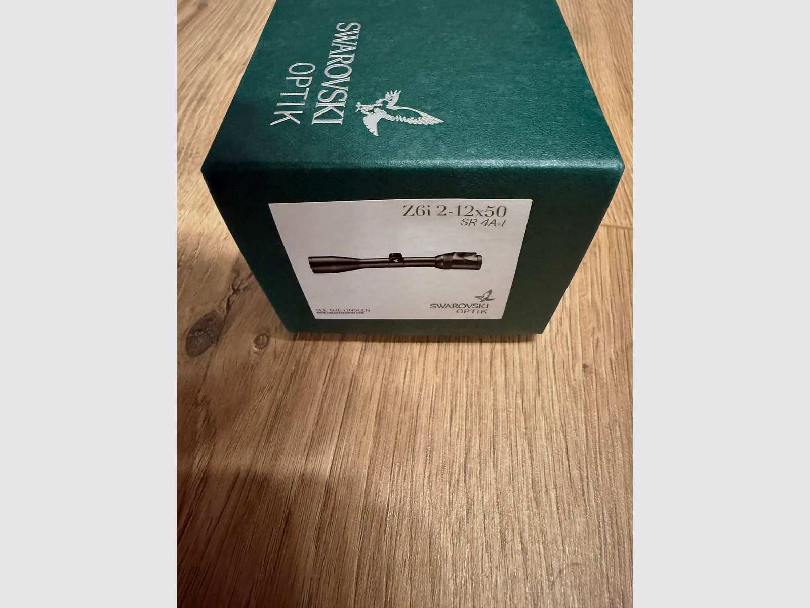 Viseur Swarovski Z6i 2ème génération 2-12x50 SR réticule lumineux 4A-I rail comme neuf