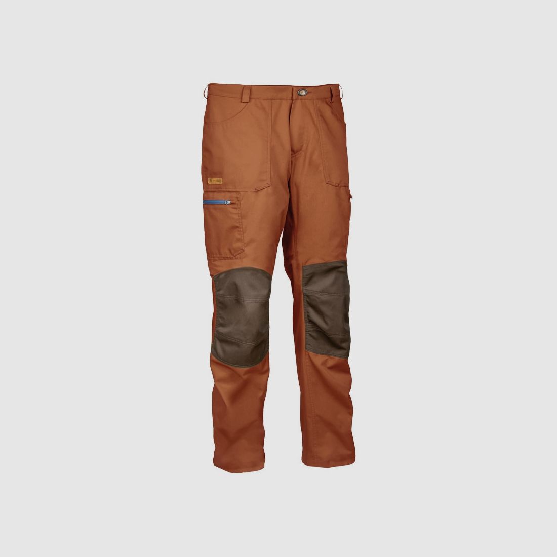 Herren-Outdoorhose "Wanderbux“, Orange/Braun