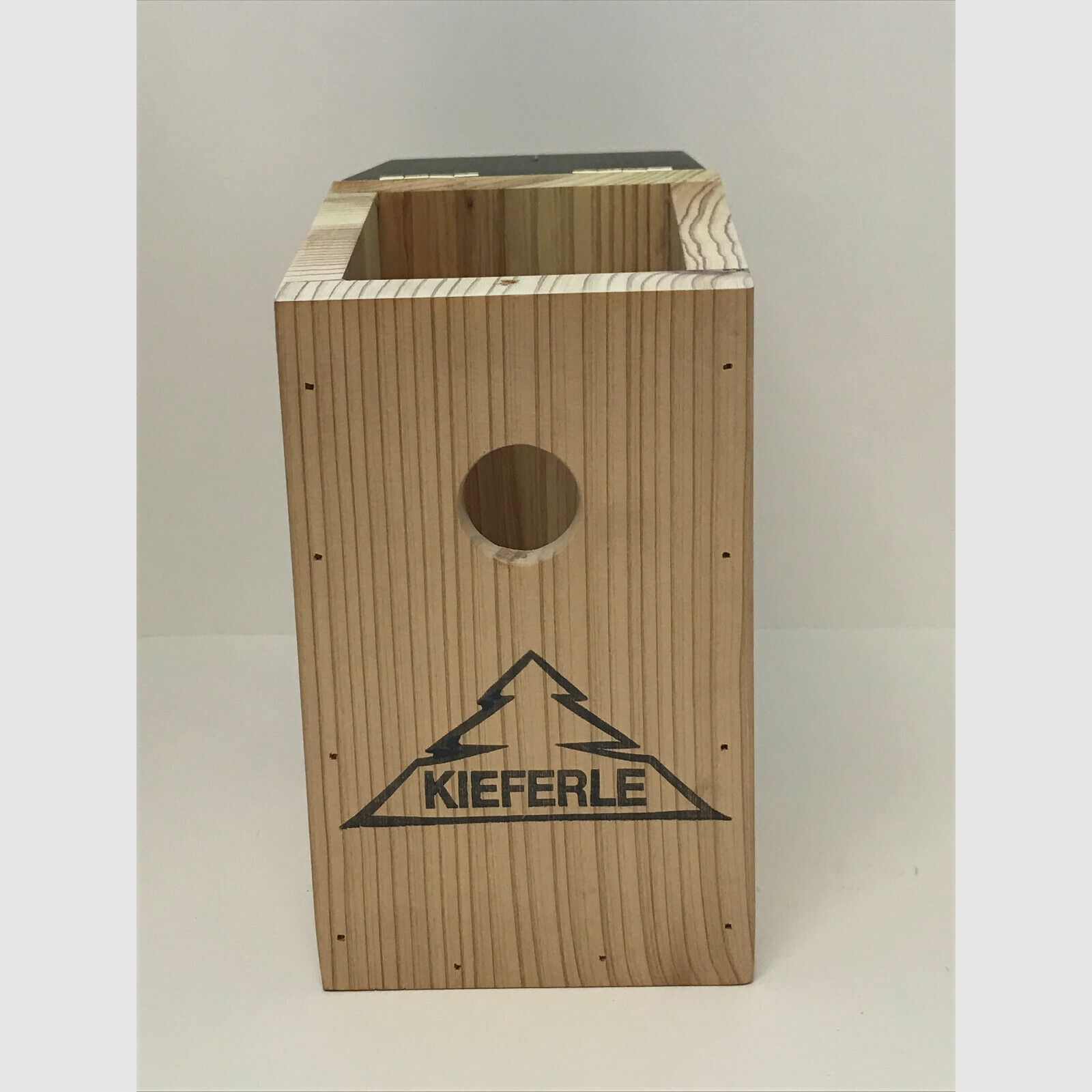 Nesting box natural wood