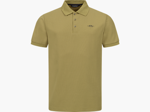 Men's Solid 25 Polo Shirt Matt Gold L