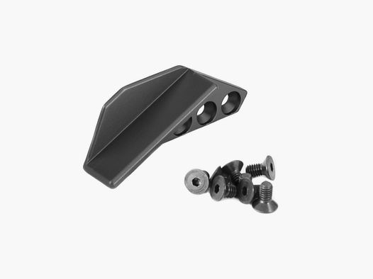 4 holes thumb rest, right side, left hand shooter - TONI SYSTEM * ITEM CODE AD4DX-BK