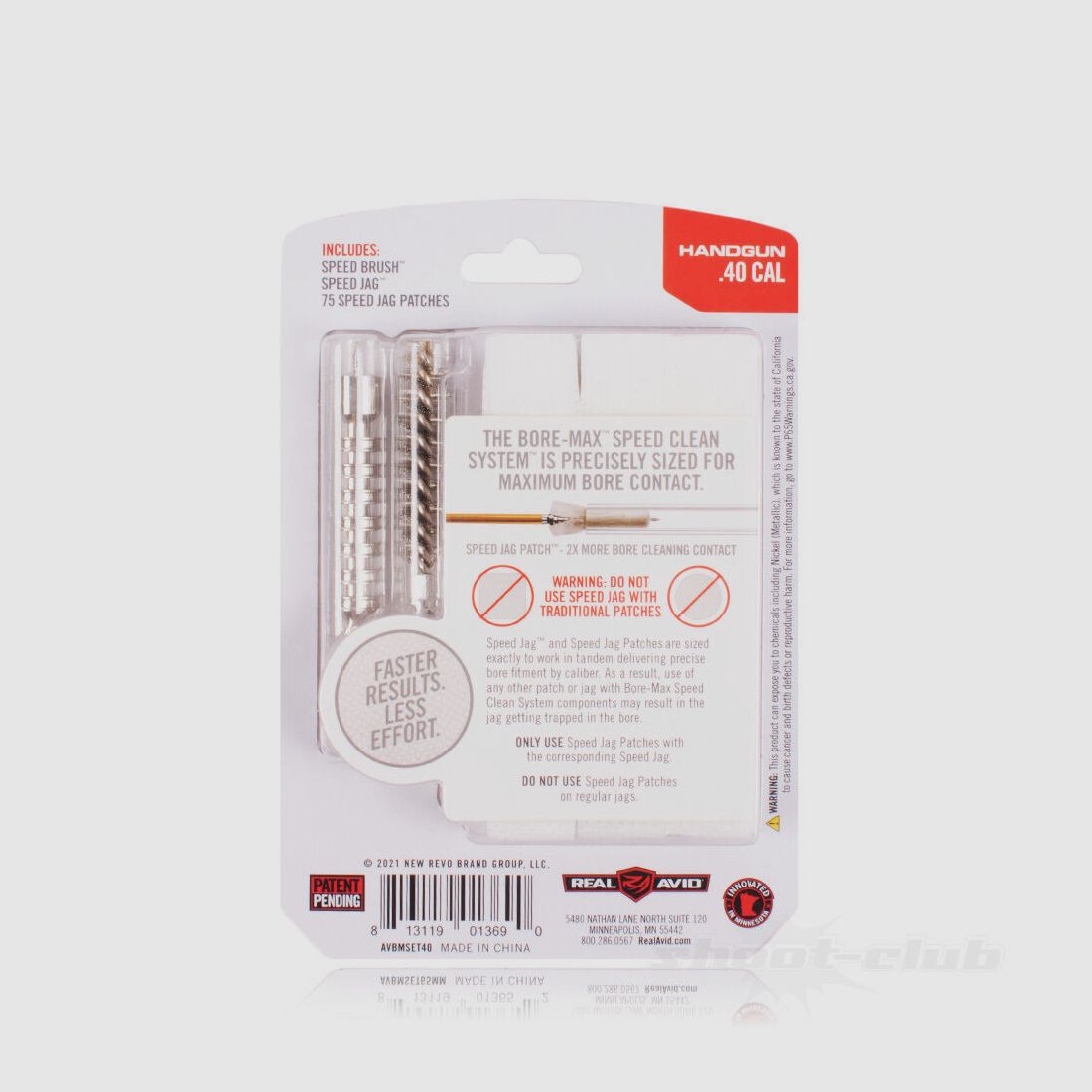 Real Avid Bore-Max Speed Clean Upgrade .40