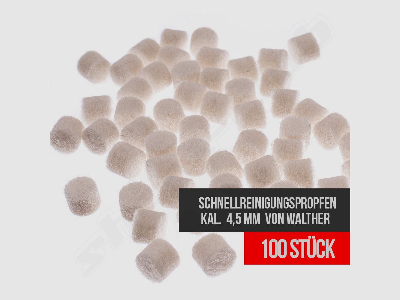 Umarex Schnellreinigungspfropfen Kaliber 4,5 mm Blister 100 Stk