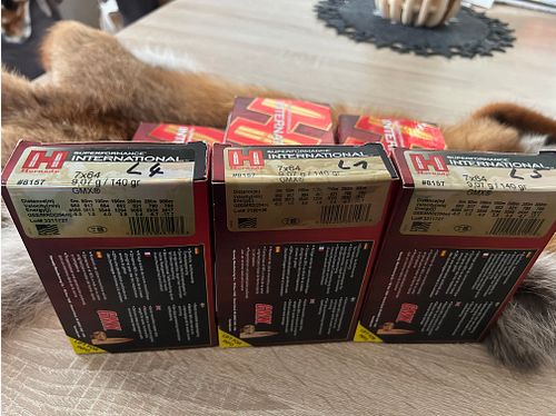 7x64 Hornady Superperformance GMX 140 gr. bez ołowiu, podobna do amunicji ECX