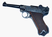 Pistola ME P08 acabado antiguo Cal. 9 mm P.A.K.