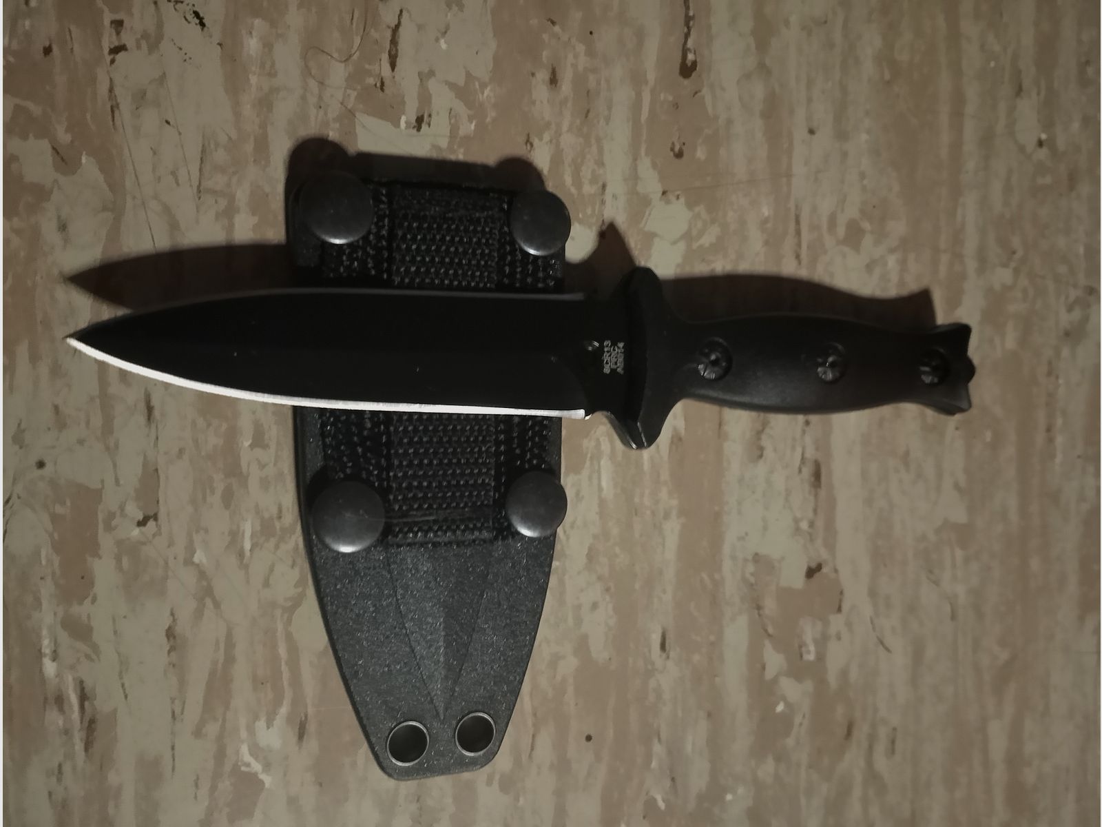 Nieuwe USMC mes Outdoor Knife Kampfmesser aan beide zijden scherp stabiel robuust uit verzameling