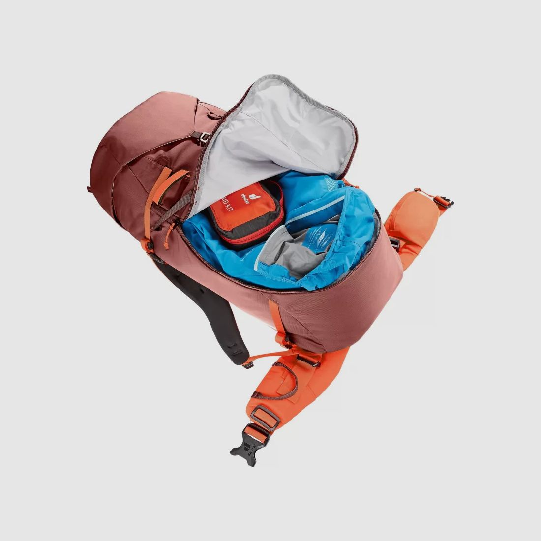 Deuter Guide 34+8 Rot, Braun, Bild 2 von 13