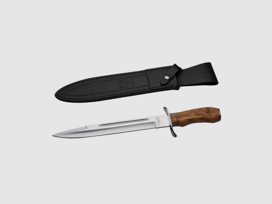 Dague 25CM Bois d'Olivier JOKER, image 1 sur 2