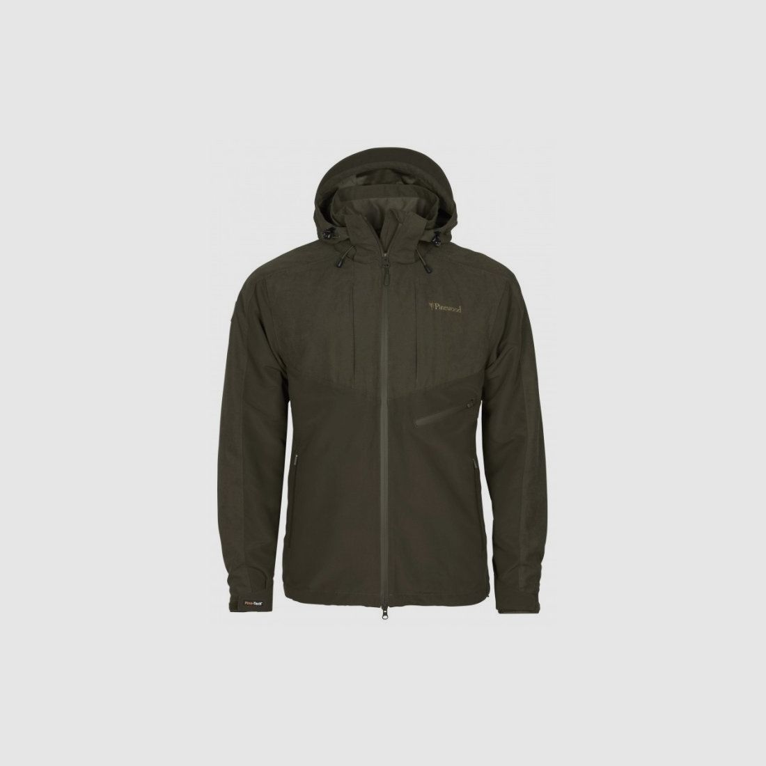 Giacca da uomo PINEWOOD Caribou Hunt Extreme Suede Brown/D.Olive 5984, immagine 1 di 11