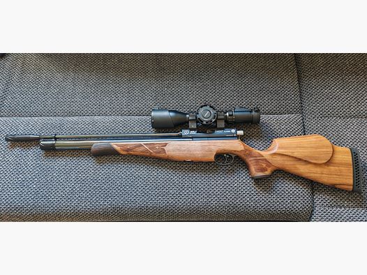 Air Arms S400 noce 4,5mm, destro, come nuovo