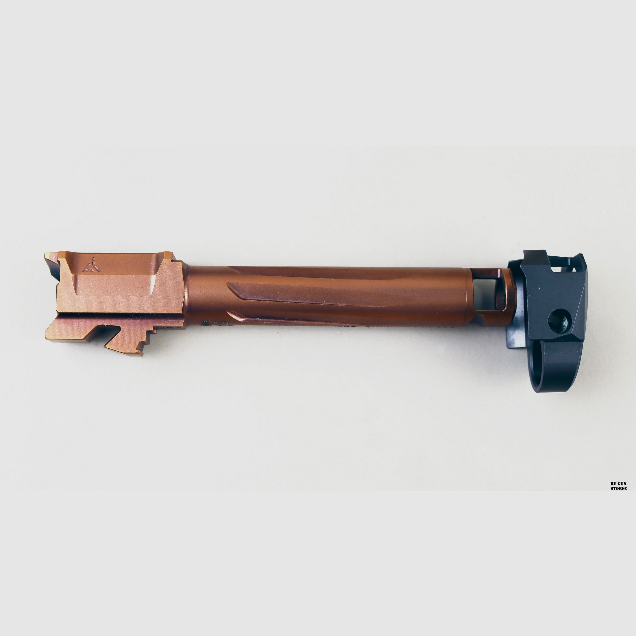 Canna RAMJET BBL with AFTERBURNER COMP GLOCK 19 G5/19X/45 Bronze/Blk 9×19 Para, image 2 of 5