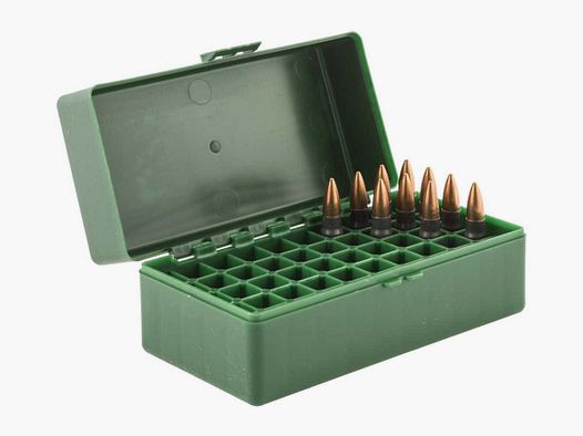 Boîte de rangement 50 munitions cal. 7.62 x 39