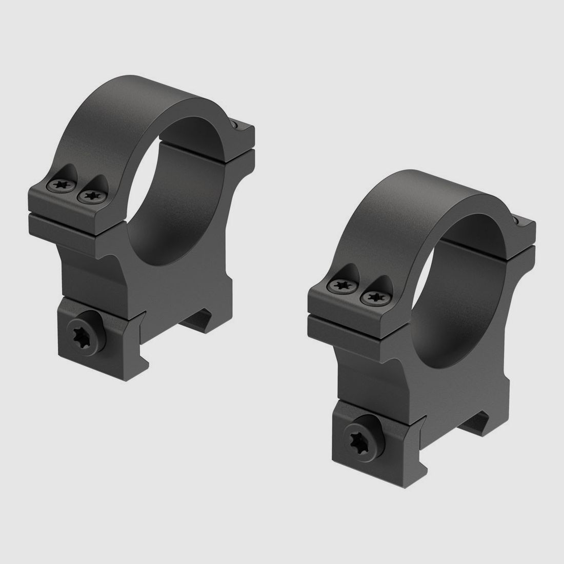 Ringpaar LEUPOLD Open Range Cross-Slot 30mm. [Fest] – Hoch, Bild 2 von 2
