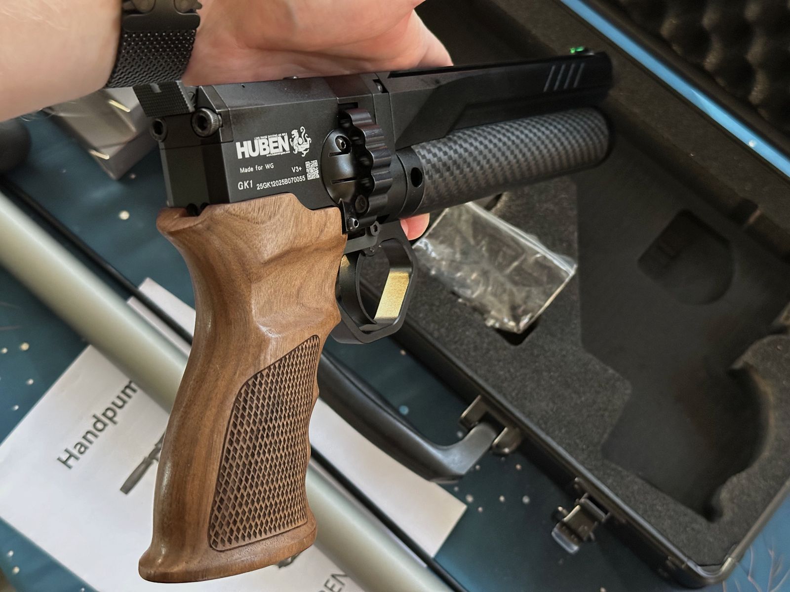 Huben GK1 air pistol (V3+) cal. .25 / 6.35 mm