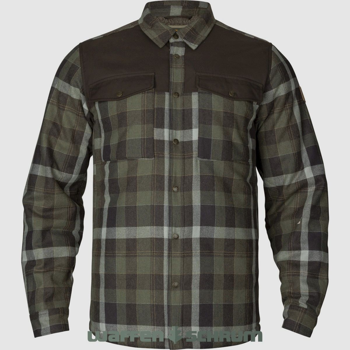 Härkila Hemd Asmund Insulated  Willow green/Phantom
