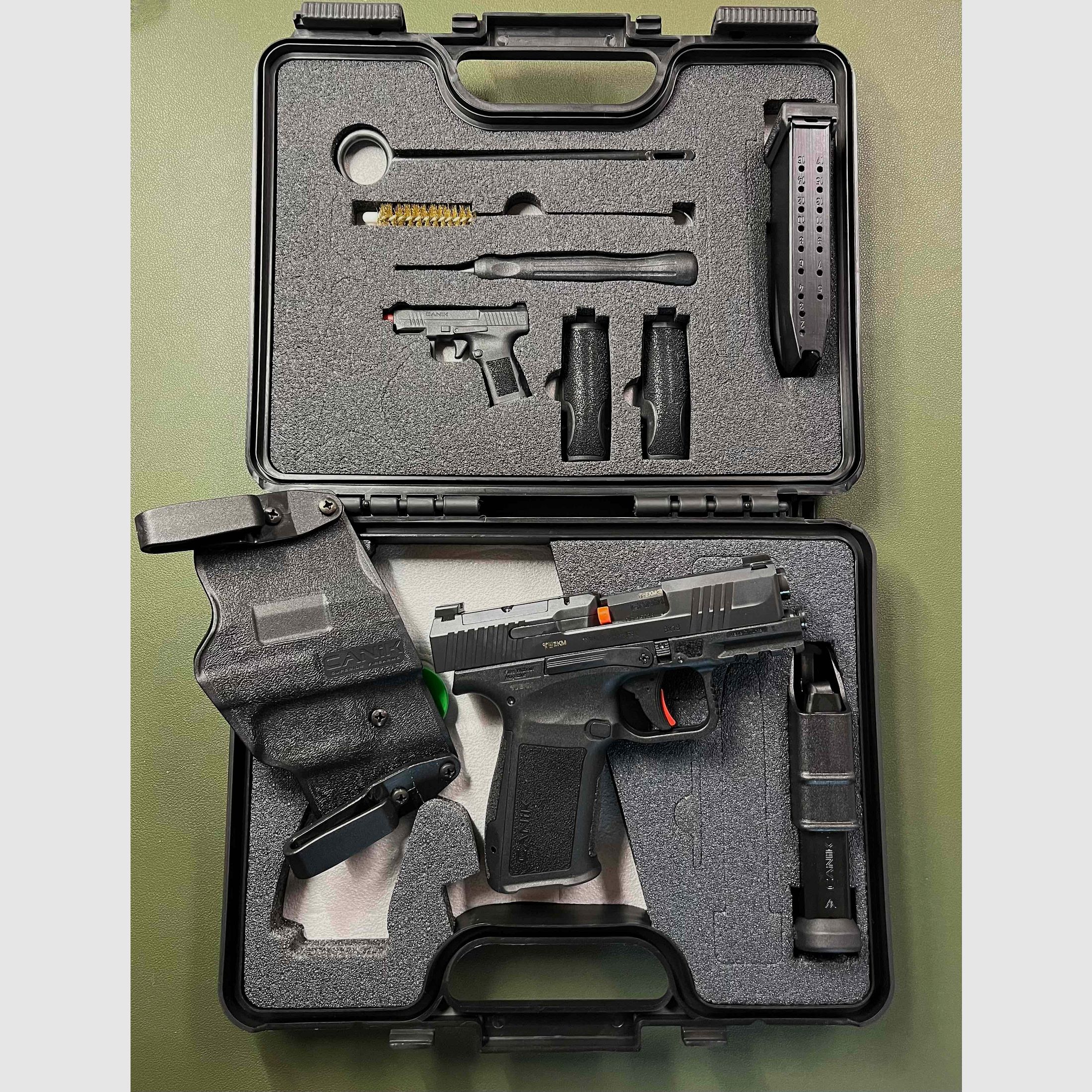Canik METE MC9 L 9x19 Micro Compact SAO Schwarz inklusive Zubehör