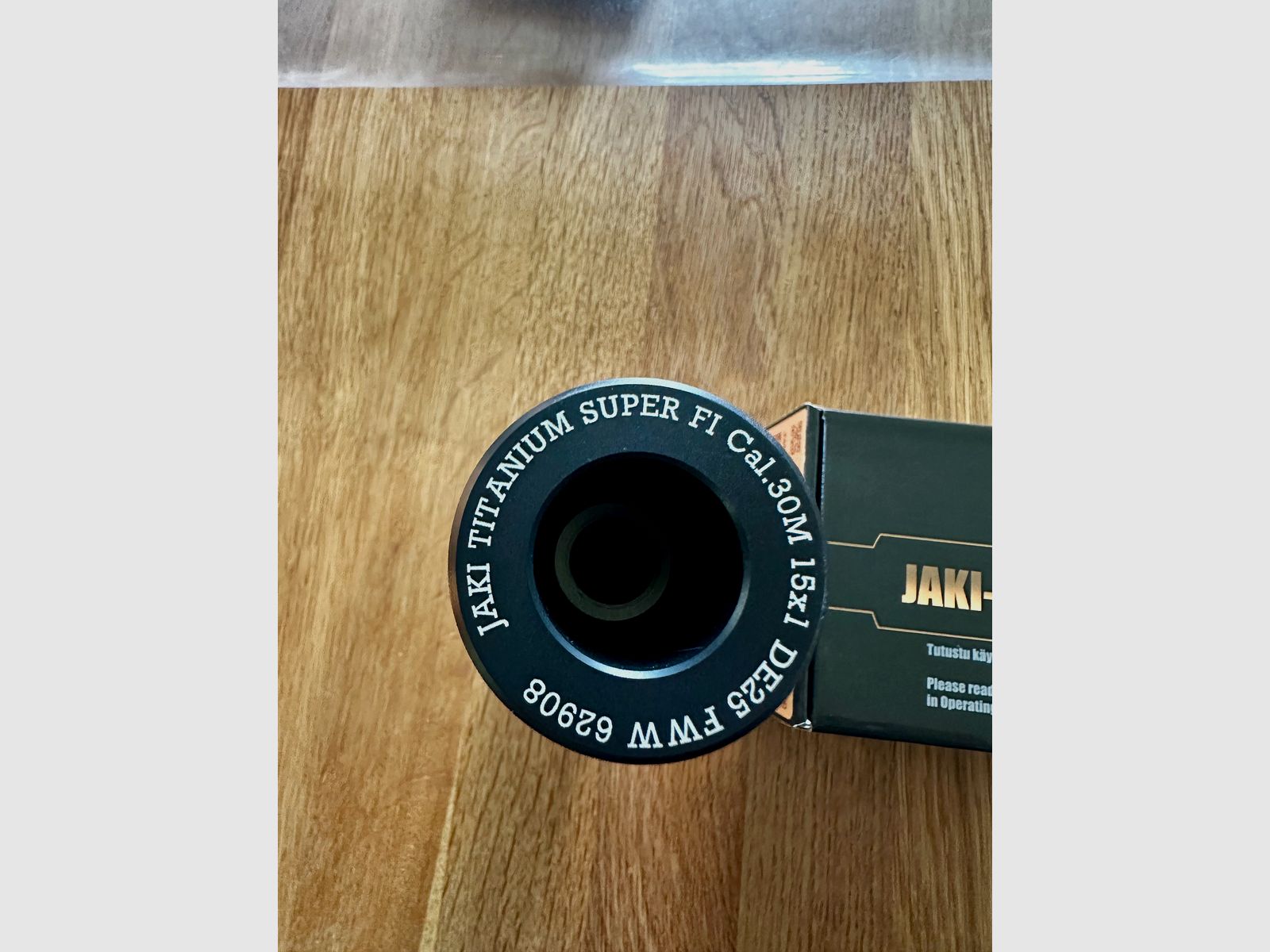 JAKI Titanium Super M15.1 caliber .30 silencer