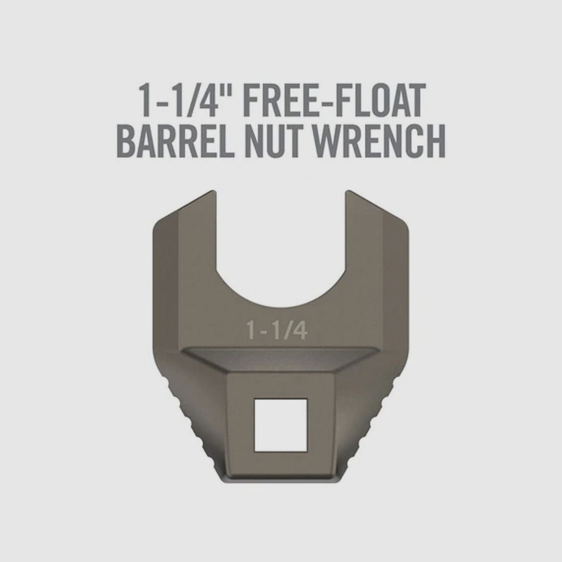 Real Avid Master-Fit Wrench Head 1-1/4” Free-Float Barrel Nut