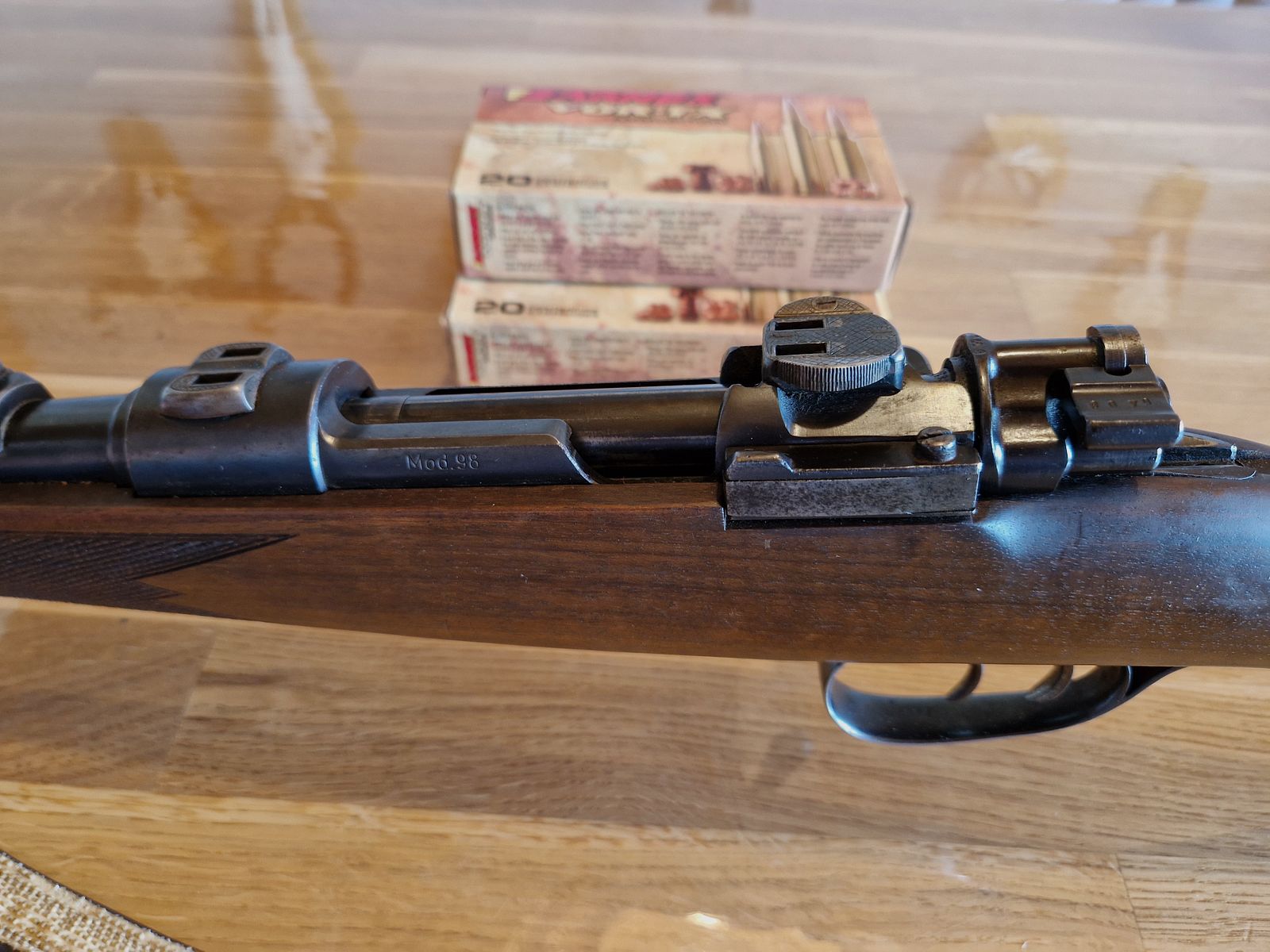 Mauser Mod. 98  Kaliber 8x57 inkl. Munition