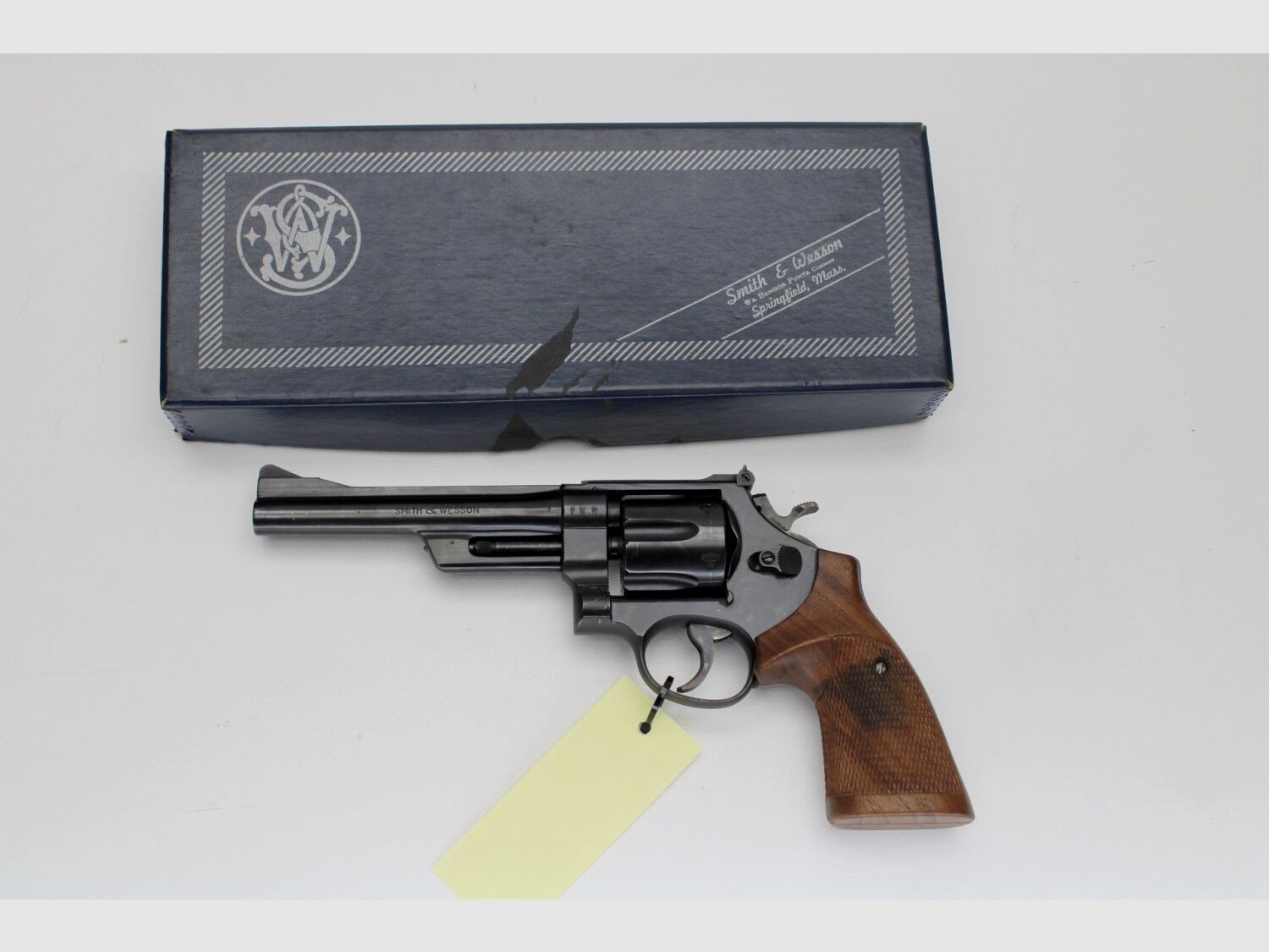 Revolver Smith & Wesson Mod. 28-2 Highway Patrolman met 6" loop .357Mag