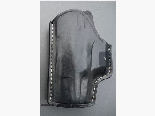 HKDesign Holster Art. Nr. 005  ,Schnellziehholster mit eingenähter Lederkornschiene P99,   Linkshänder