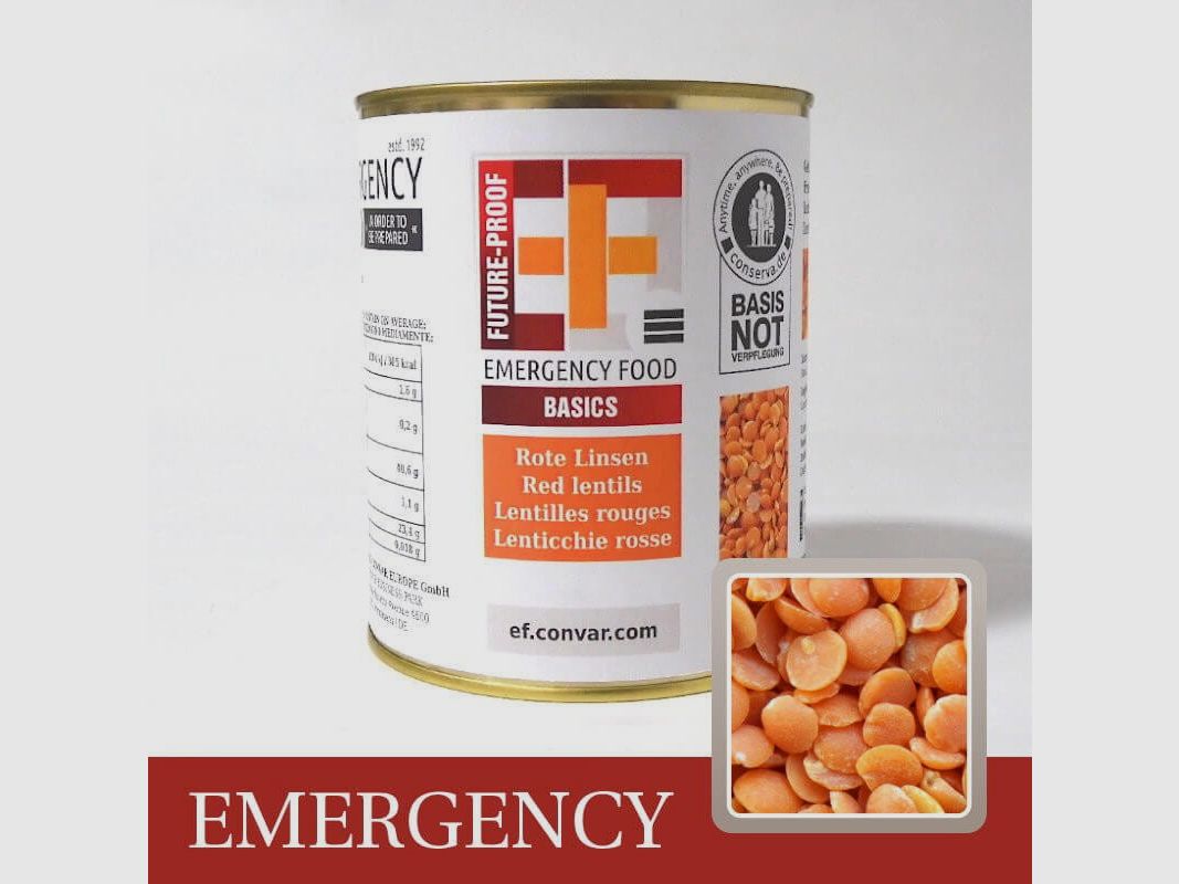 CONVAR EF BASIC Rote Linsen (350 g)