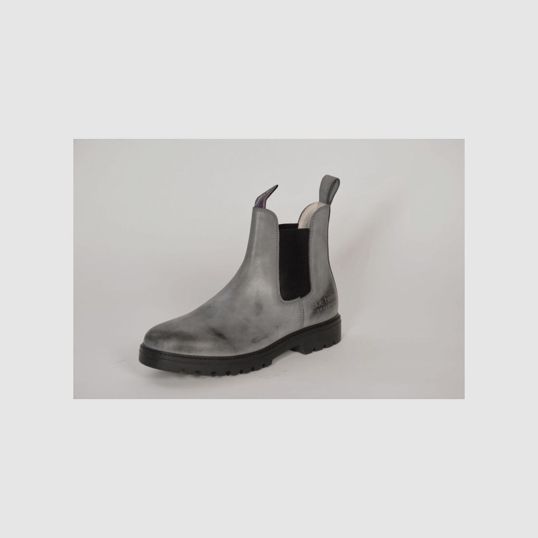 Blue Heeler Damen Chelsea Boots Meryl Shabby Grau