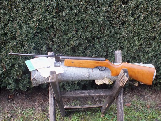 Suhler luchtgeweer Haenel 300- 3 met sportkolf, DDR