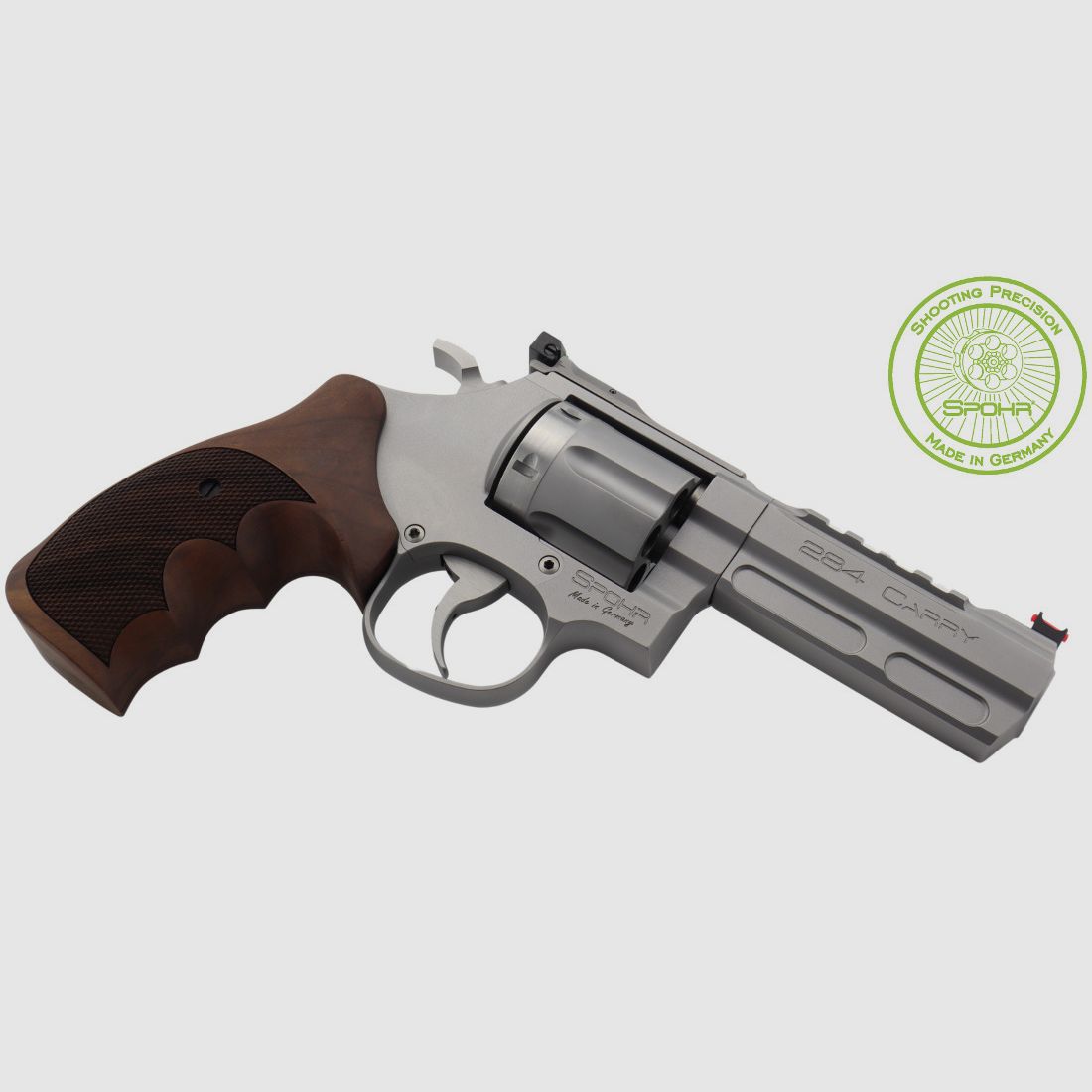  Spohr 284 Carry Stainless 4 Zoll Revolver mit Wechseltrommel