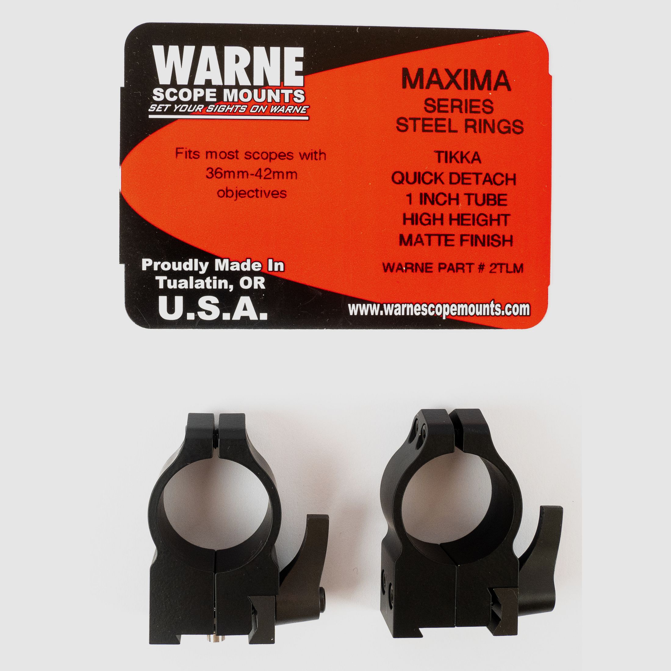 WARNE TIKKA HIGH 25,4Ø