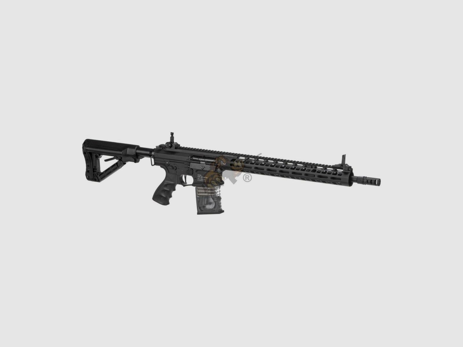 G&G TR16 MBR 308 M-LOK Kompatybilny G2H z ETU w Czarnym Airsoft S-AEG wolny od 18