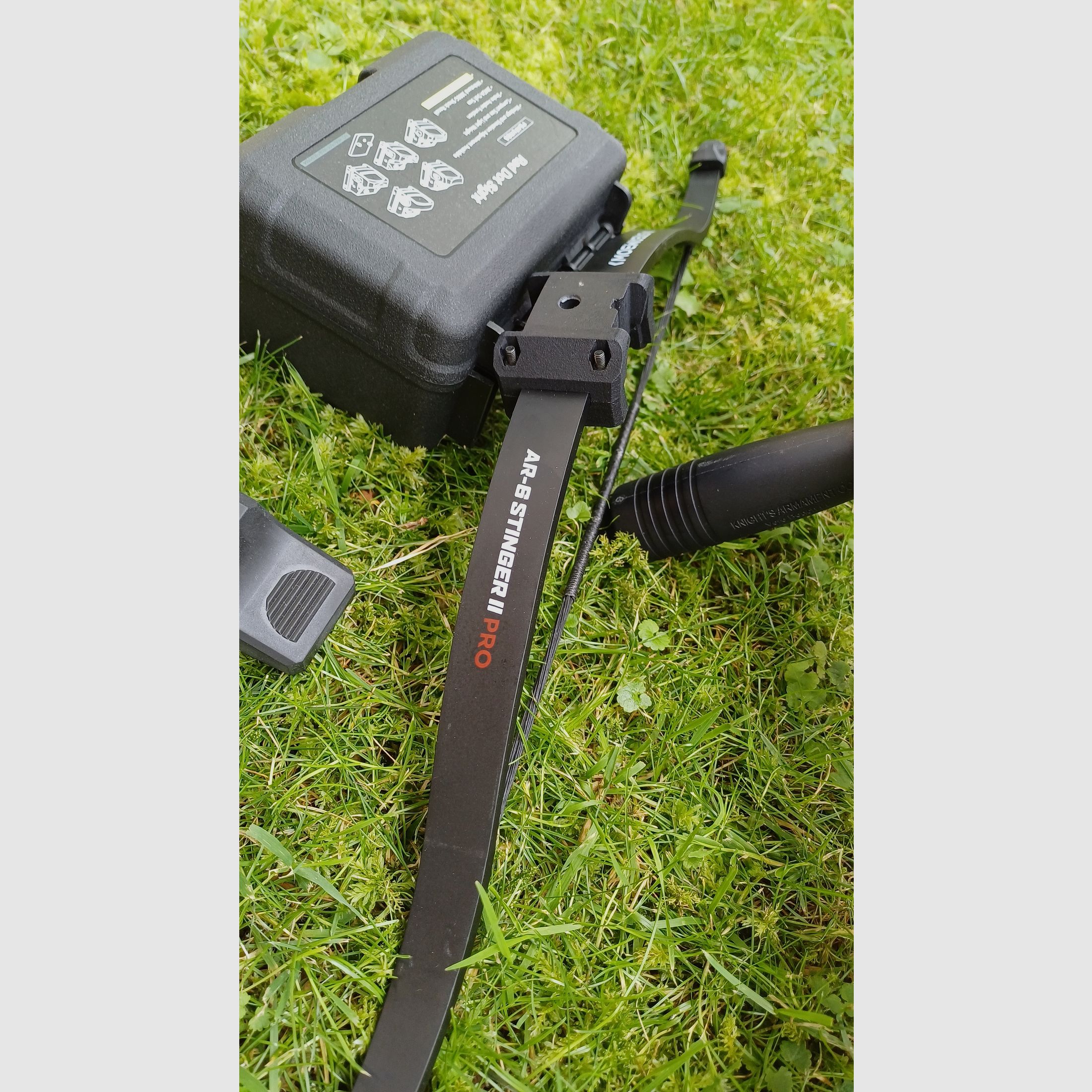 Steambow Stinger 2 inkl. Wechselwurfarm 55 u 90 , Reddot  Pfeile 