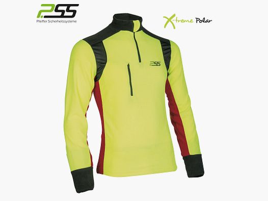 PSS X-treme Polar Fleeceshirt gelb/rot