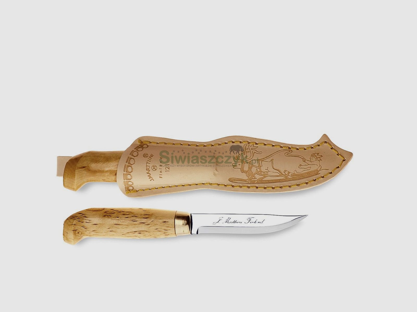 MARTTIINI Lynx 121 Hunting Knife – Stainless Steel 53–54 HRC – 121010, image 1 of 5
