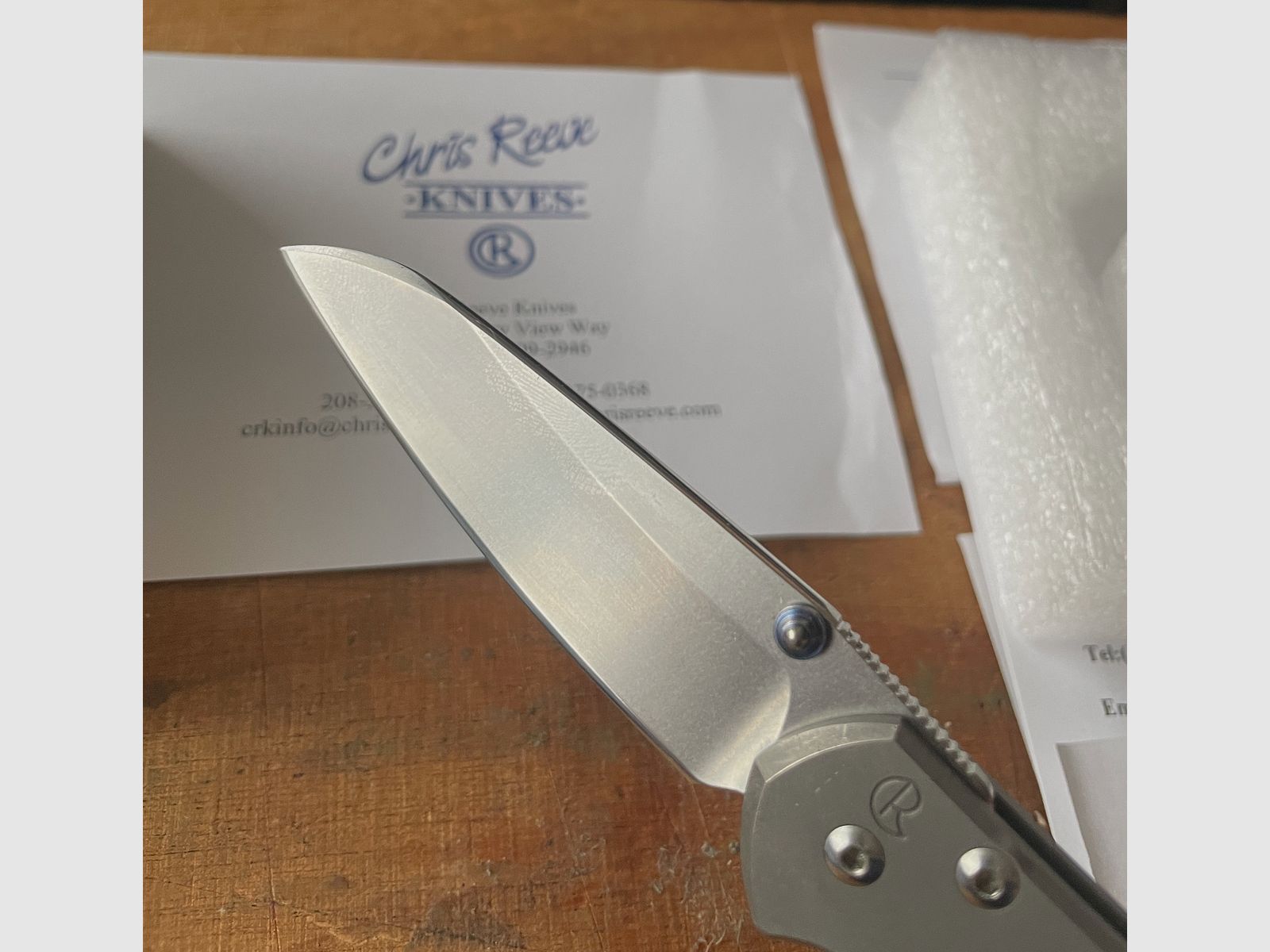 Chris Reeve "Small Sebenza INSINGO"  Tadchenmesser, komplett