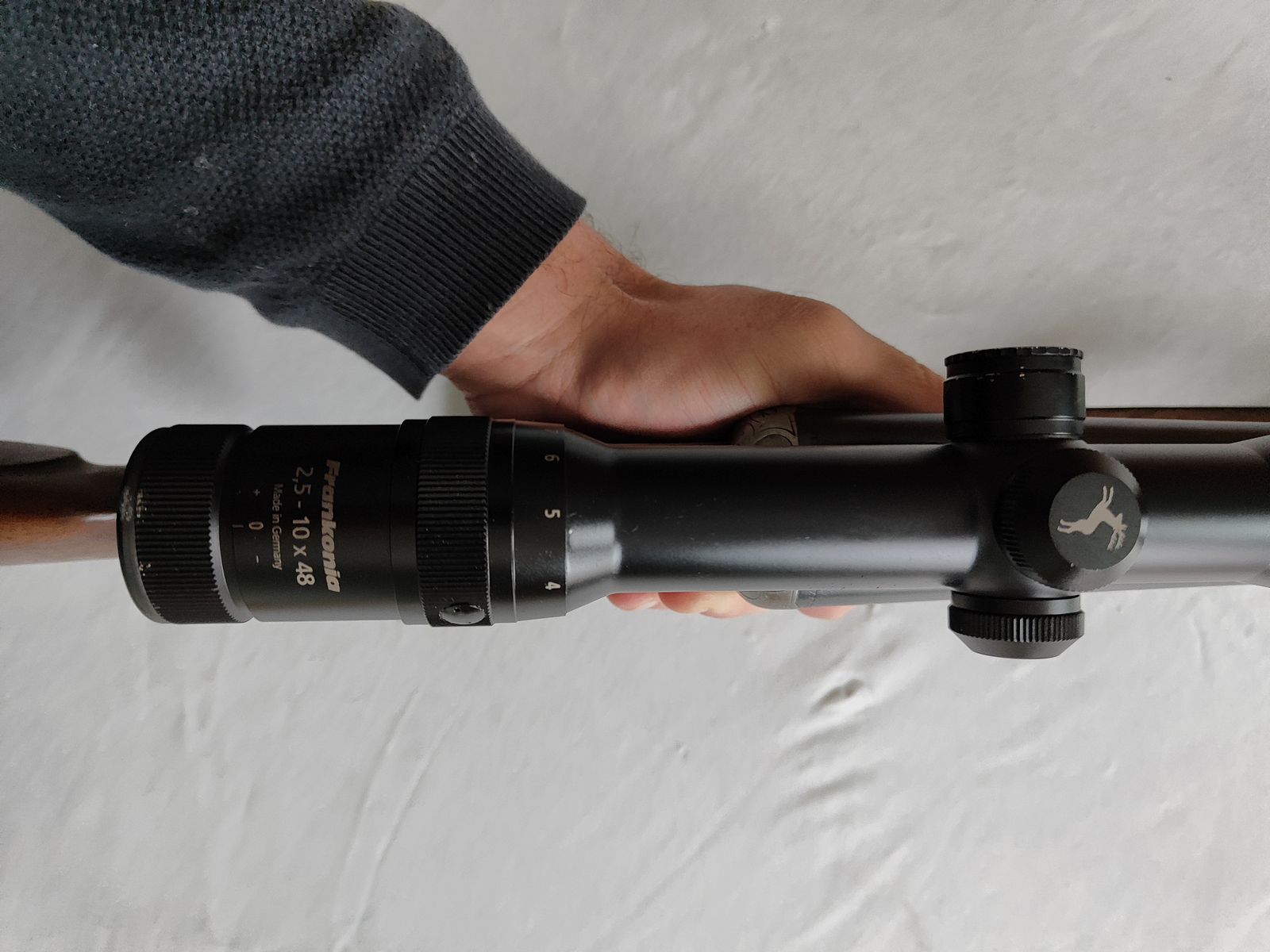 Brünner Bockbüchsflinte Kaliber 7x65 R 12/70 