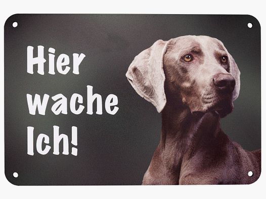 Wild Hilde Originele Schild Hier Wacht Ik